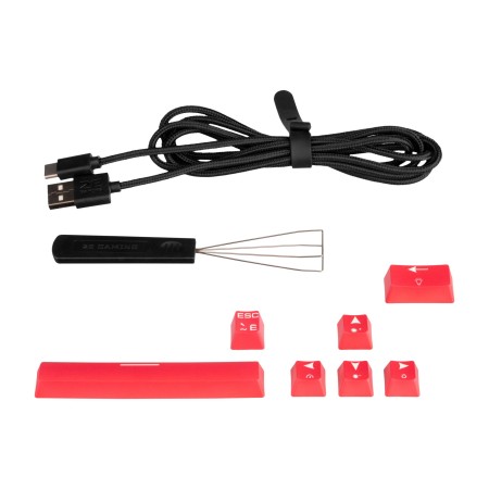 Клавиатура проводная + беспроводная 2E GAMING KG380 (2E-KG380UBK-BR BROWN SWITCH) черный