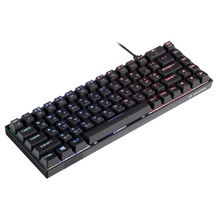 Клавиатура проводная + беспроводная 2E GAMING KG380 (2E-KG380UBK-BR BROWN SWITCH) черный