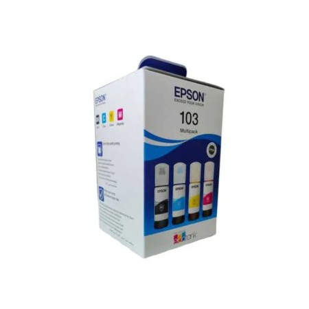 Чернила Epson 103 (C13T00S64A) (в упаковке 4 шт) черный, пурпурный, синий, желтый