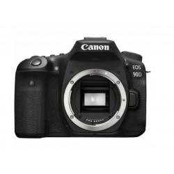 Зеркальный фотоаппарат Canon EOS 90D Body черный