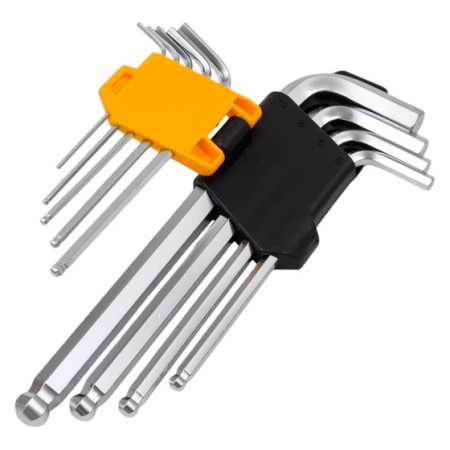 Набор шестигранников TOLSEN 20053 черный