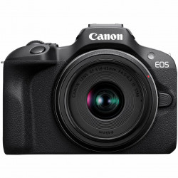 Беззеркальный фотоаппарат со сменной оптикой Canon EOS R100 + RF-S IS STM черный