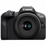 Беззеркальный фотоаппарат со сменной оптикой Canon EOS R100 + RF-S IS STM черный