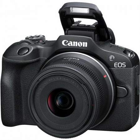 Беззеркальный фотоаппарат со сменной оптикой Canon EOS R100 + RF-S IS STM черный