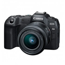 Беззеркальный фотоаппарат со сменной оптикой Canon EOS R8 + RF-S 24-50mm IS STM черный