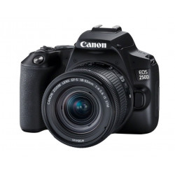 Зеркальный фотоаппарат Canon EOS-250D Kit 18-55mm IS STM черный