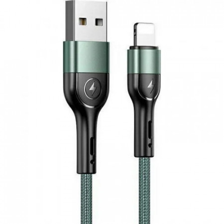 Кабель Apple Lightning USB 2.0 Type-A Usams SJ-448 1m Green