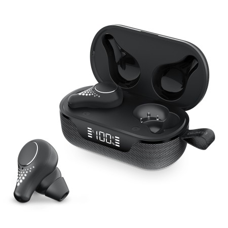 Наушники OLMIO TWE-07 черный