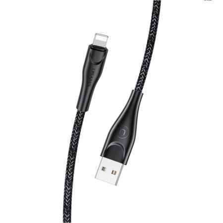 Кабель Apple Lightning USB 2.0 Type-A Usams SJ-394 2m Black