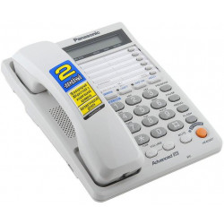 Телефон проводной Panasonic KX-TS2368RUW белый