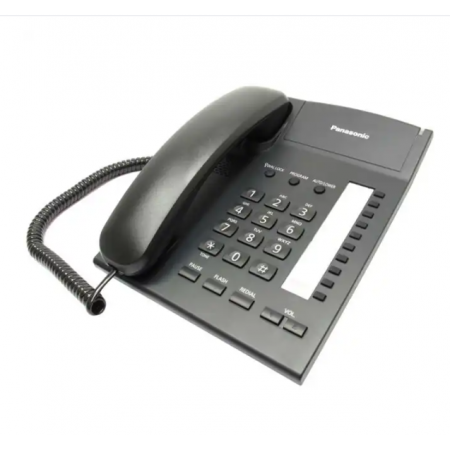 Телефон проводной Panasonic KX-TS2382RUB Черный