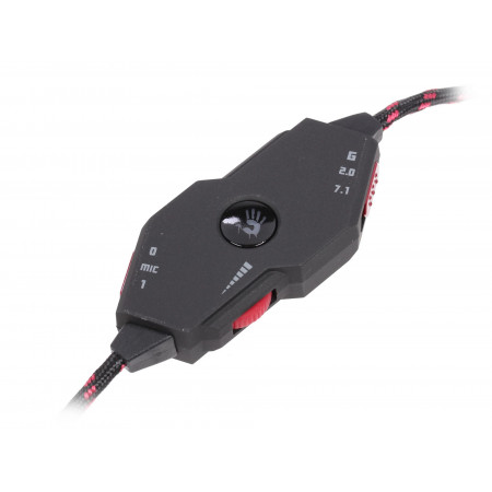 Наушники A4Tech Bloody G501 черно-красный
