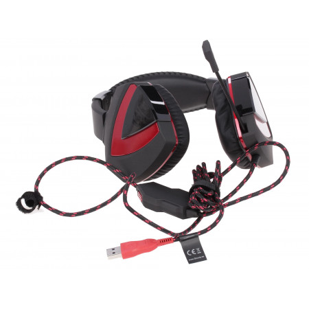 Наушники A4Tech Bloody G501 черно-красный