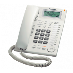 Телефон проводной Panasonic KX-TS2388RUW Белый