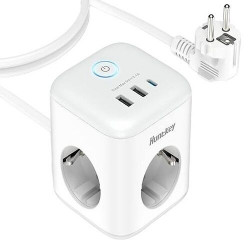 Сетевое зарядное устройство HuntKey SGC307 белый