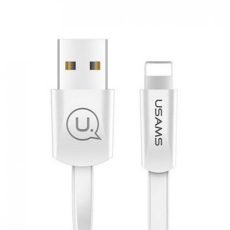Кабель Apple Lightning USB 2.0 Type-A Usams SJ-199 1.2m White