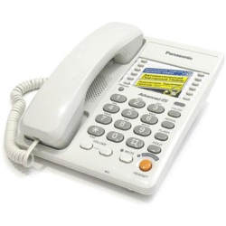 Телефон проводной Panasonic KX-TS2363RUW Белый