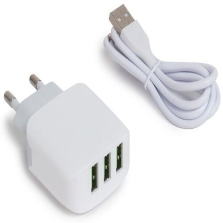 Сетевое зарядное устройство LDNIO A3312 белый