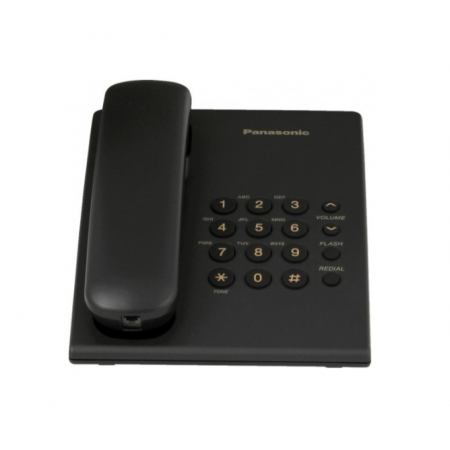 Телефон проводной Panasonic KX-TS2350CAB Черный