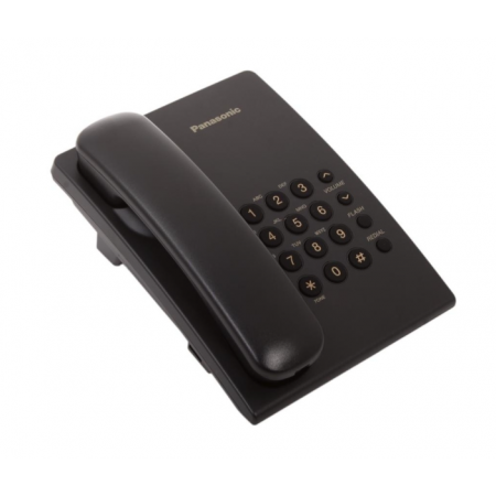 Телефон проводной Panasonic KX-TS2350CAB Черный