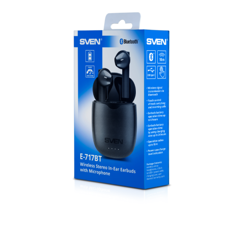 Наушники SVEN E-717BT черный