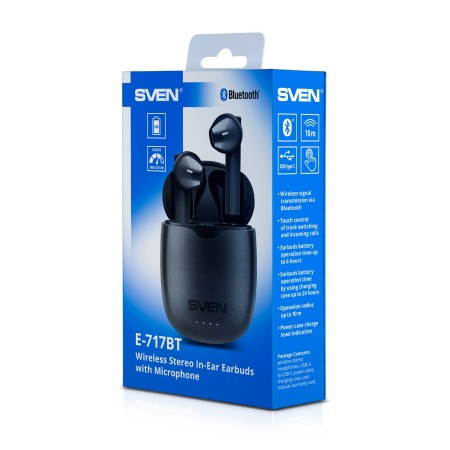 Наушники SVEN E-717BT черный