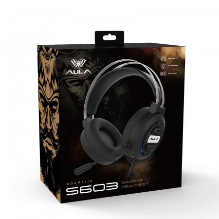 Наушники Aula Mountain S603 черный
