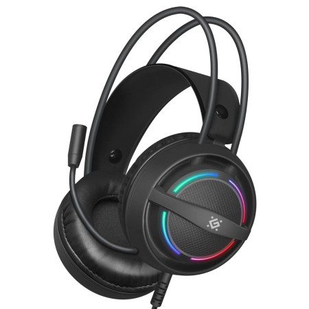 Наушники Defender Dexter RGB (64595) черный