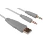 Наушники Defender Ghost LED (64605) белый