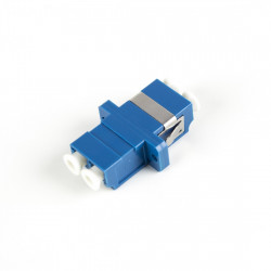 Адаптер оптический проходной А-Оптик AO-7017 LC/UPC-LC/UPC SM синий