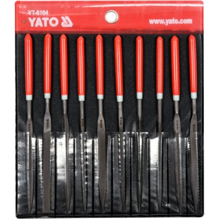 Набор надфилей YATO YT‑6164 черный