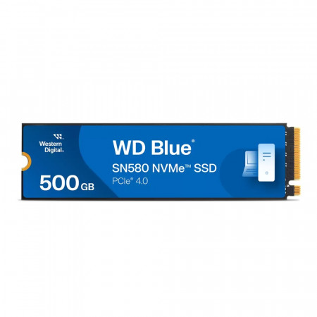 500 гб SSD диск Western Digital Blue SN580 (WDS500G3B0E) чёрный