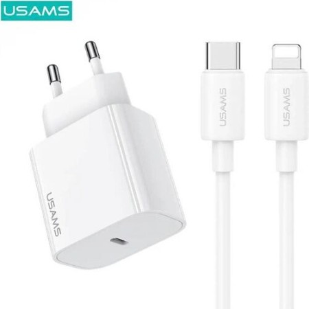 Сетевое зарядное устройство Usams OYXLTZ02 белый