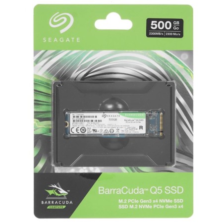 500 ГБ SSD диск Seagate BarraCuda Q5 (ZP500CV3A001) черный