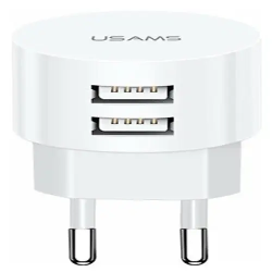 Сетевое зарядное устройство Usams US-CC080 (CC80TC01) белый