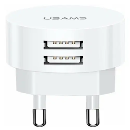 Сетевое зарядное устройство Usams US-CC080 (CC80TC01) белый
