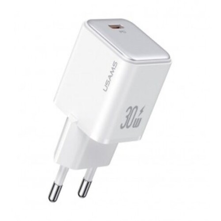Сетевое зарядное устройство Usams US-CC186 (CC186TC03) белый