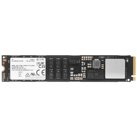 3.84 ТБ SSD диск Samsung PM9A3 (MZ1L23T8HBLA-00A07) чёрный