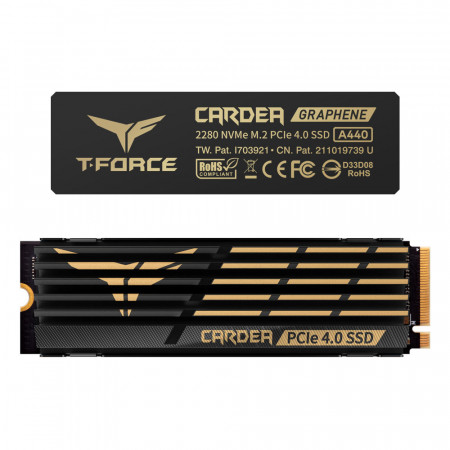 4 TB SSD диск Team Group CARDEA A440 (TM8FPZ004T0C327) чёрный