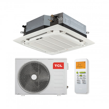 Кондиционер кассетный сплит-система TCL Inverter (TCC-24CHRA/DV(02)) белый