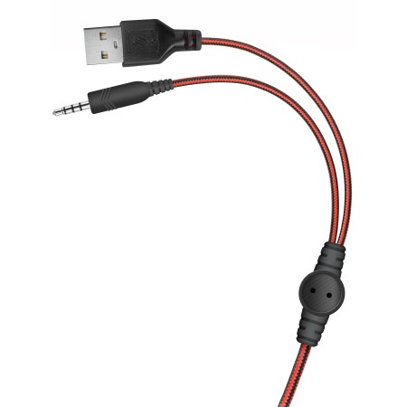 Наушники Defender Quake LED (64515) черный