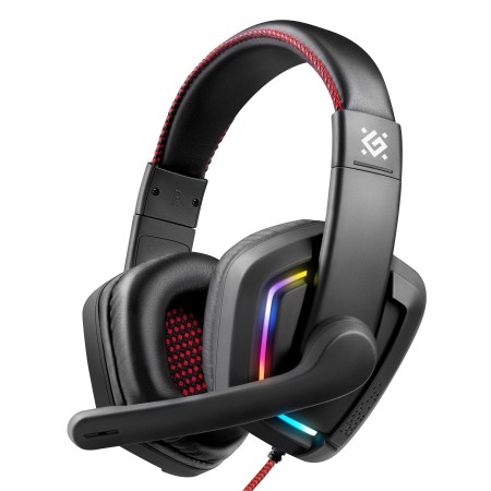 Наушники Defender Quake LED (64515) черный