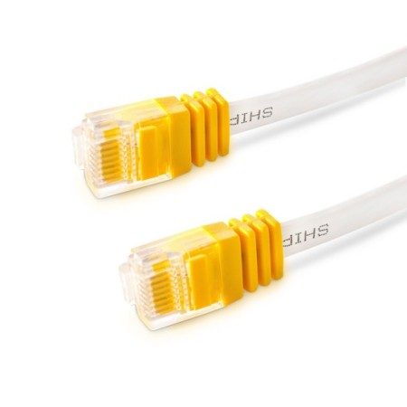 Патч-корд SHIP Patch cord RJ-45 (82769) желтый 10 м