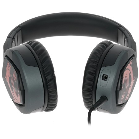 Наушники MSI Immerse GH30 Gaming черно-красный