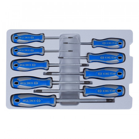 Набор отверток TORX KING TONY 9шт (30309PR) синий