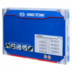 Набор отверток силовых KING TONY 8шт (9-30208MRV) синий/красный