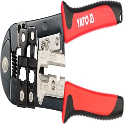 Клещи для обжима телефонного кабеля YATO YT-22422 Красный/черный