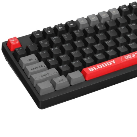 Клавиатура проводная A4Tech Bloody S98 Sports (S98 SPORTS RED) черно-красный