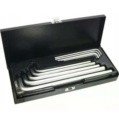 Набор шестигранников YATO YT-0519 черный