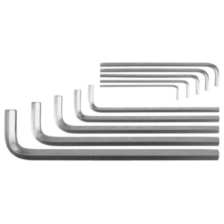 Набор шестигранников YATO YT-0519 черный